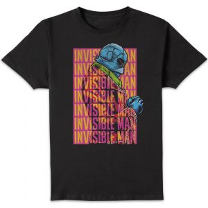 T-Shirt Homme L'Homme Invisible R&eacute;tro - Universal Monsters - Noir - 5XL