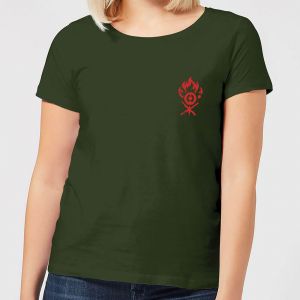 T-Shirt Femme Gruul Sports - Magic The Gathering - Vert - XXL - Vert For&ecirc;t