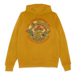 Steven Rhodes The Adventures Of Magic Mushroom Hoodie - Mustard - XL
