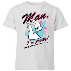 Cartoon Network Spin Off T-Shirt Enfant Johnny Bravo Qu'est ce que je suis beau - Gris - 7-8 ans