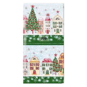 Mouchoirs en papier &laquo; Christmas Town &raquo;