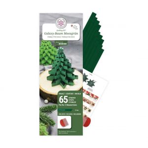 Kit de quilling  « Arbre Galaxy » - Vert