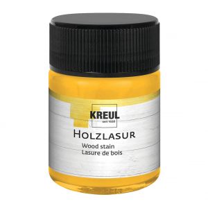 Lasure pour bois, 50 ml - Jaune soleil