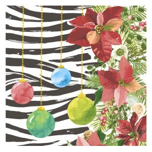 Serviette &laquo; Jungle X-mas &raquo; - 5 pc.