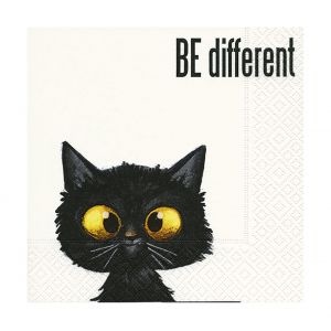 Serviette &laquo; Be different &raquo; - 20 pc.