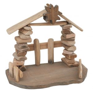 Cr&egrave;che VBS &laquo; Na&iuml;m &raquo;, env. 27,2 x 15,8 x 23,5 cm