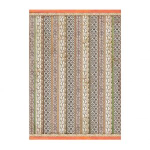 Soie de paille &agrave; motifs &laquo; Motifs tribaux &raquo;