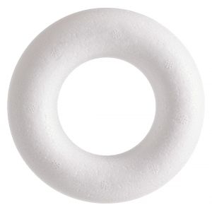 Anneau plein en polystyrène - env. Ø 10 cm