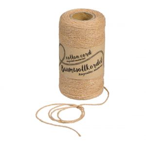 Ficelle en coton « 1 mm » - Cappuccino