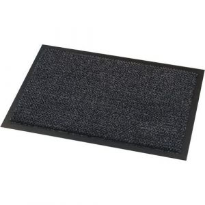 Tapis D'entrÃ©e Ã Usage TrÃ¨s Intensif Noir-gris 0.6x0.9 Pk2