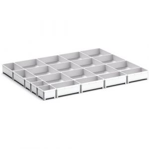 Bott 1 Bacs Rangement Cubio Ekk-8675 21 Compartiments - Bott