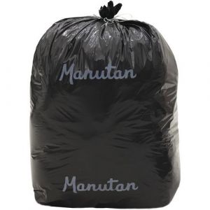 Lot De 500 Sacs Poubelle 30 L Noir - Manutan Expert