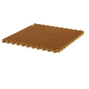 Dalle De Caillebotis Nid D'abeille - Lot De 4