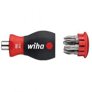 Tournevis Porte Embout Stubby Avec 6 Embouts Phillips Pozidriv