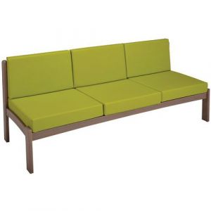 Chauffeuse 3 Places Autize Structure Taupe Pvc 2097 Anis