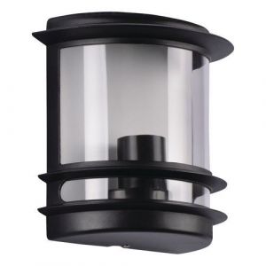 Applique Cagliari Demi-lune En Fonte Noir