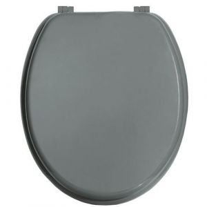 Abattant Wc Bois Hdf Gris Magma - Arvix