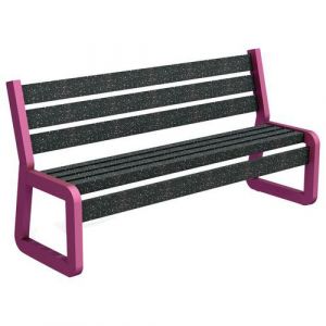 Banc Chardonnay Mat. 120 Cm Urbecol Ipra/alu Rose 4003 Bril