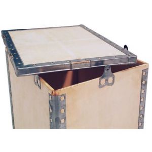 Caisse Et Couvercles Contreplaque 600x400x400mm
