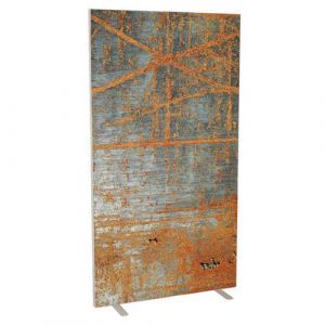 Cloison 94 X 174 X 39 Rouille Manutan Expert