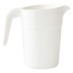 Pichets PolypropylÃ¨ne 15l Empilables Sans Couvercle - Blanc Opaque