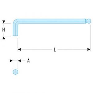 Facom 1 Cl&Atilde;&copy; M&Atilde;&cent;le Longue T&Atilde;&ordf;te Sph&Atilde;&copy;rique - Facom Facom