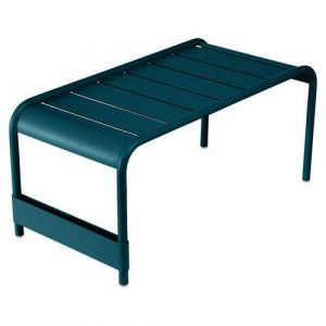 Grande Table Basse Banc Luxembourg Bleu Acapulco