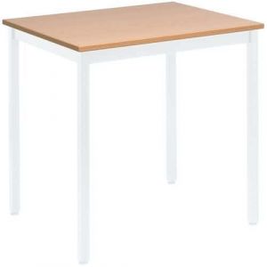 Table Polyvalente 70x60 ChÃªne Blanc - Manutan