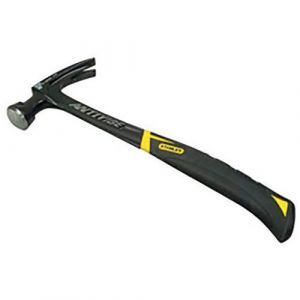 Stanley 1 Marteau Arrache-clous Antivibe Forg&Atilde;&copy; Panne Droite Fatmax
