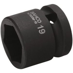 Douille &Atilde; Chocs Extra Courte 1/2 6 Pans 14mm Phosphat&Atilde;&copy;e