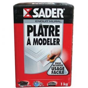 Platre &Atilde; Modeler Poudre 1kg