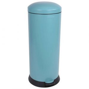 Poubelle Agroalimentaire De Cuisine Boheme 30l - Turquoise