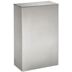Poubelle Pour Sanitaire 20 L Murale Axos Inox Bross&Atilde;&copy;
