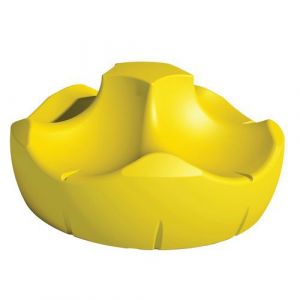 Banquette P&Atilde;&copy;tale 5 Places 180 Cm - Jaune Ral 1016