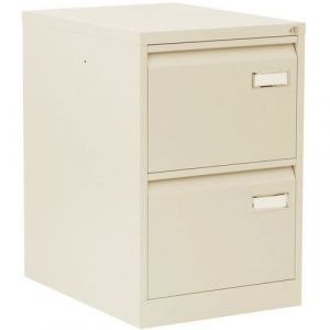 Classeur Pour Dossiers Suspendus 2 Tiroirs Beige - Manutan