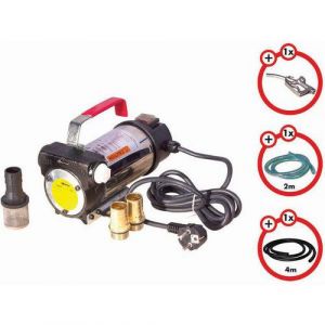Pompe &Atilde; Gasoil 230v Avec Pistolet Manuel &Atilde; D&Atilde;&copy;bit 40l/min.