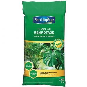 Terreau De Rempotage Plante Verte Et Fleuries - 6l