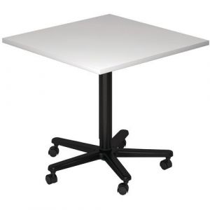 Table Ã Pied TÃ©lescopique Rectangulaire Noir