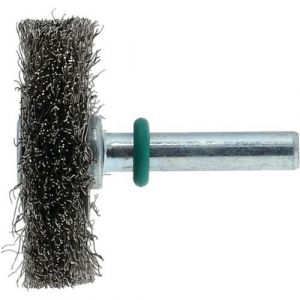 Brosse Pour Perceuse Fil Ondul&Atilde;&copy; 02 Inox 40x9mm T9 Tige 6mm