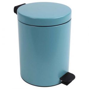 Poubelle Pour Sanitaire Salle De Bain Retro 5 L - Turquoise