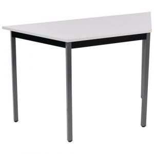 Table De Reunion 120x60x60x60 Plateau Gris/pi Eds Gris Fonce