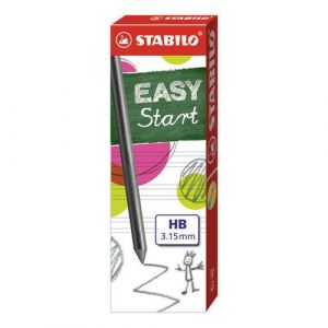 Etui De 6 Mines Hb 3.15 Mm Easy Ergo Stabilo