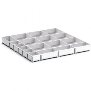 Bott 1 Bacs Rangement Cubio Ekk-6675 18 Compartiments - Bott