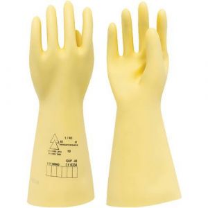 Gants Ã?lectricien Latex Classe 1 - T10