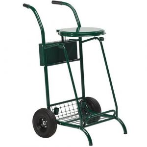 Chariot De Voirie 110 L Mobisac Vert Mousse - Ral 6005