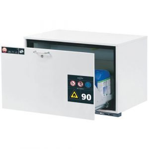 Armoire Ub90.060.089.s Blanc-1 Tiroir 1 Caillebotis