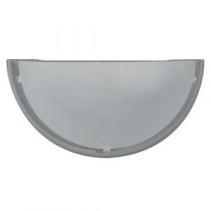 Applique Demi-lune En Verre D&Atilde;&copy;poli Bianca Gris