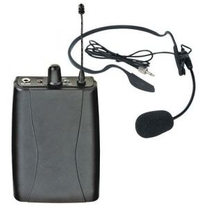 Microphone Serre - TÃªte Avec Ãmetteur Ceinture Pour Nomad Uhf