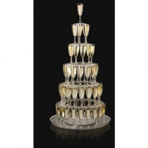 Cascade Ã Champagne - Pour 75 FlÃ»tes