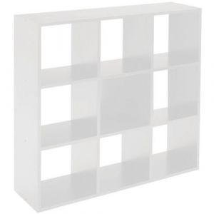 Meuble De Rangement Maxicube 9 Cases Blanc